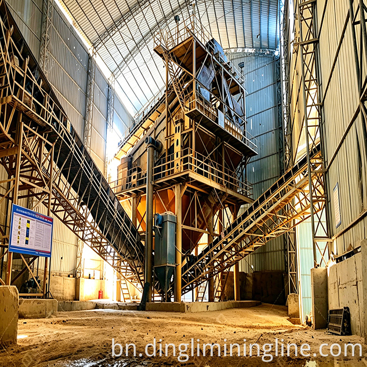 twin-rotor sand making system